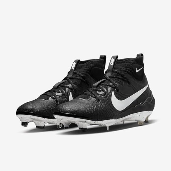 Nike Mens Alpha Huarache NXT Baseball Cleats DJ6517-001 Black Size 12 - Picture 1 of 7